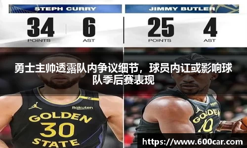 勇士主帅透露队内争议细节，球员内讧或影响球队季后赛表现